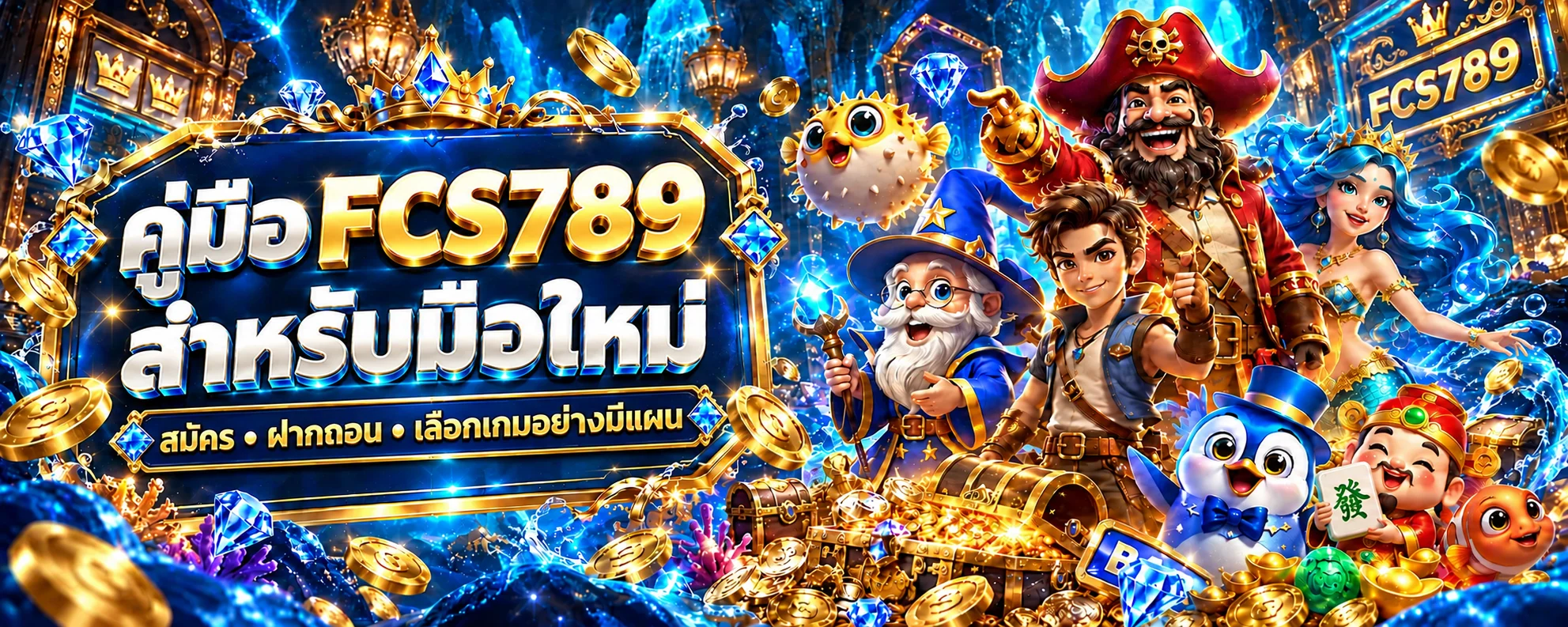 คู่มือ FCS789 มือใหม่ สมัคร ฝากถอน และเล่นอย่างมีแผน